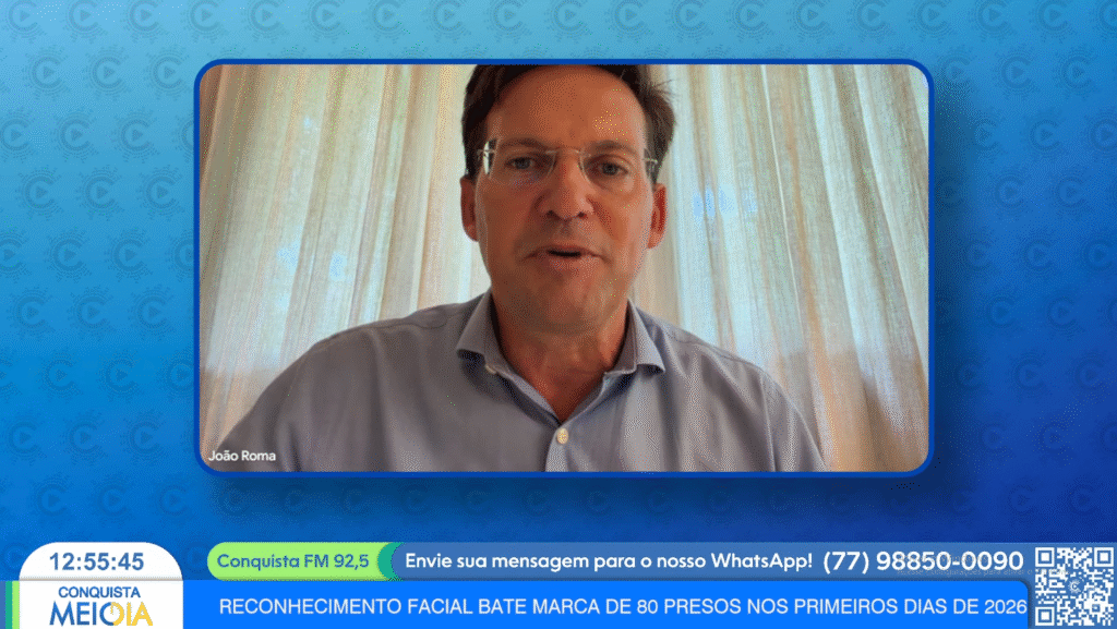 João Roma fala na Conquista FM sobre reorganização da oposição e críticas ao governo