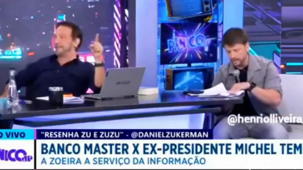 Emílio Surita destaca: Bolsonaro foi o único fora da lista de Vorcaro