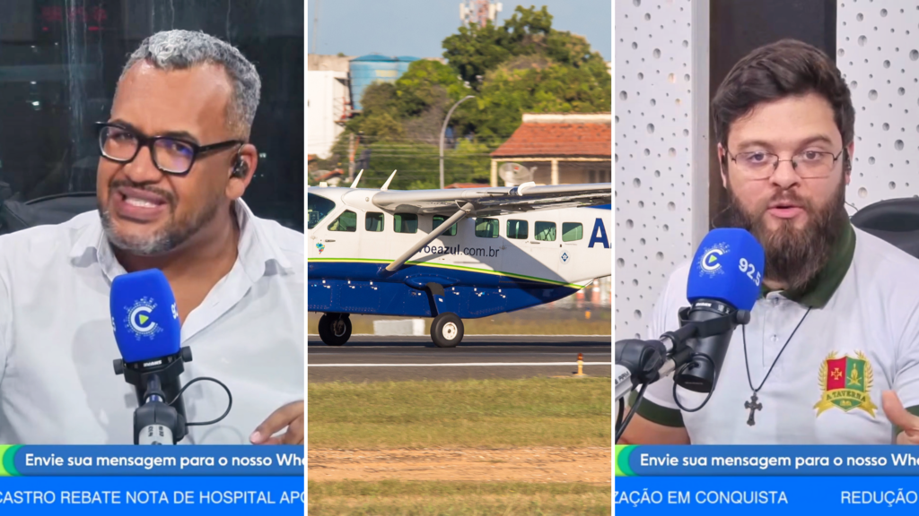 Não é sobre o tamanho do avião: é sobre o tamanho da importância de Vitória da Conquista