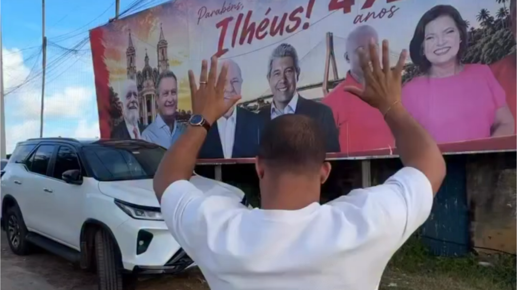 Thiago Martins viraliza ao criticar o PT em vídeo: “Tá na hora de mudar a Bahia”