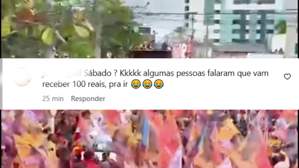 Grande mobilização de Jerônimo em Conquista gera repercussão: “O que tem de ÔNIBUS ESCOLAR nas laterais do Edvaldo Flores…”