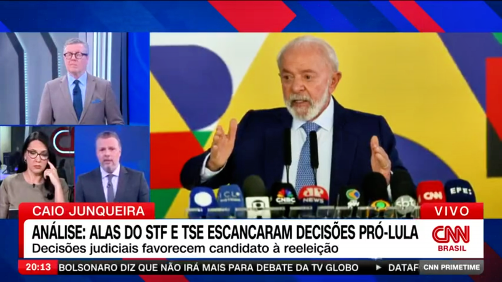 Caio Junqueira critica decisões do STF e TSE e aponta favorecimento a Lula