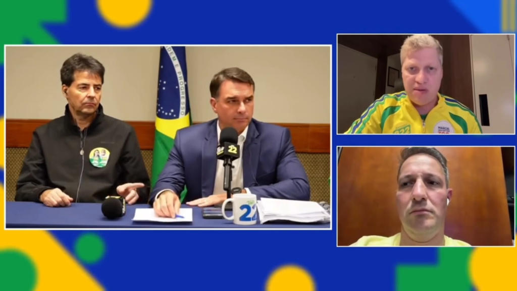 Marcel van Hattem declara voto em Flávio Bolsonaro no primeiro turno