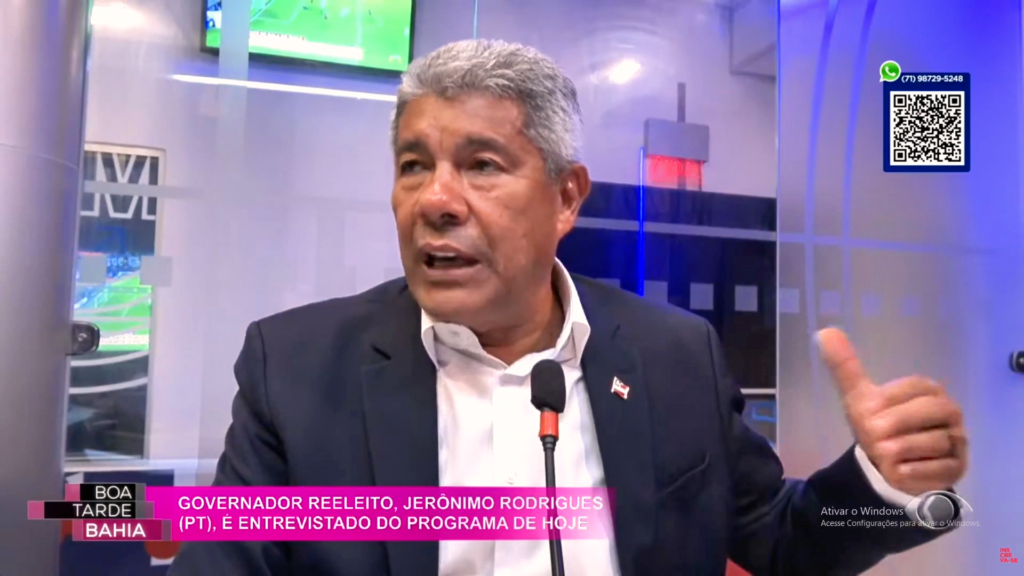 Jerônimo parte para o ataque, chama Sheila Lemos de grande derrotada e dispara: “Não elegeu o esposo”