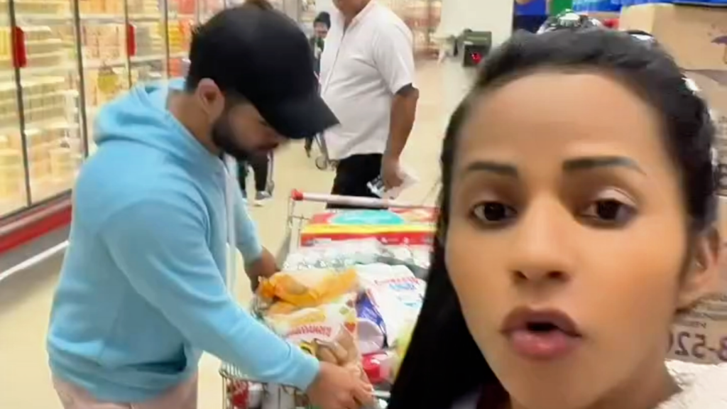 Casal viraliza ao comemorar vitória de Lula em supermercado e prever picanha a R$ 20