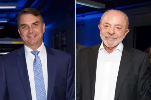 Pesquisa eleitoral aponta Flávio Bolsonaro com 52% e Lula com 48%, mas disputa segue tecnicamente empatada