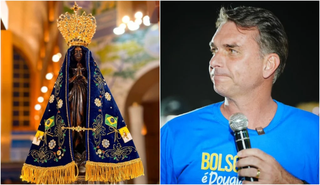 TSE mantém remoção de posts que associam Flávio Bolsonaro à retirada do título de Nossa Senhora Aparecida